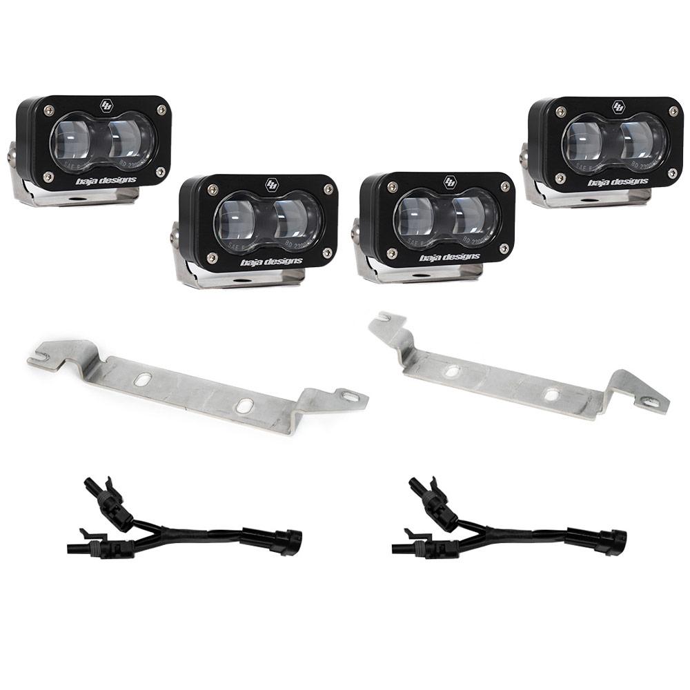 Toyota S2 SAE OEM Fog Light Replacement Kit - SAE Fog, Clear