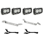 Toyota S2 Sport Dual Fog Pocket Light Kit - Wide Cornering, Clear