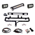 Toyota S8 10" Light Bar / S2 Pro TRD Pro Grille Conversion Light Kit - Multi Pattern, Clear