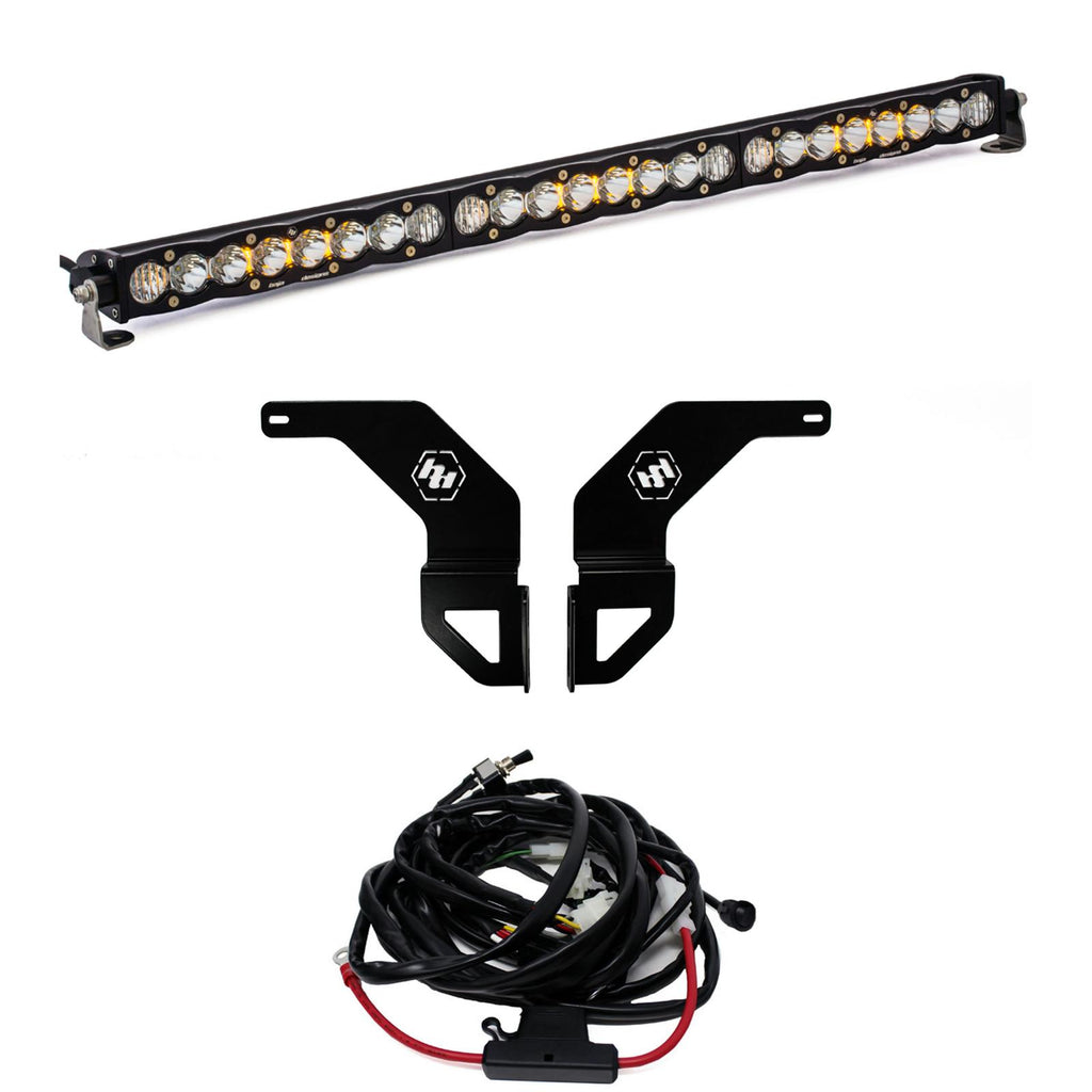 Toyota S8 30 inch Bumper Light Kit - Driving/Combo, Clear