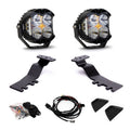 Toyota Tacoma LP4 A-Pillar Kit  - Driving/Combo, Clear