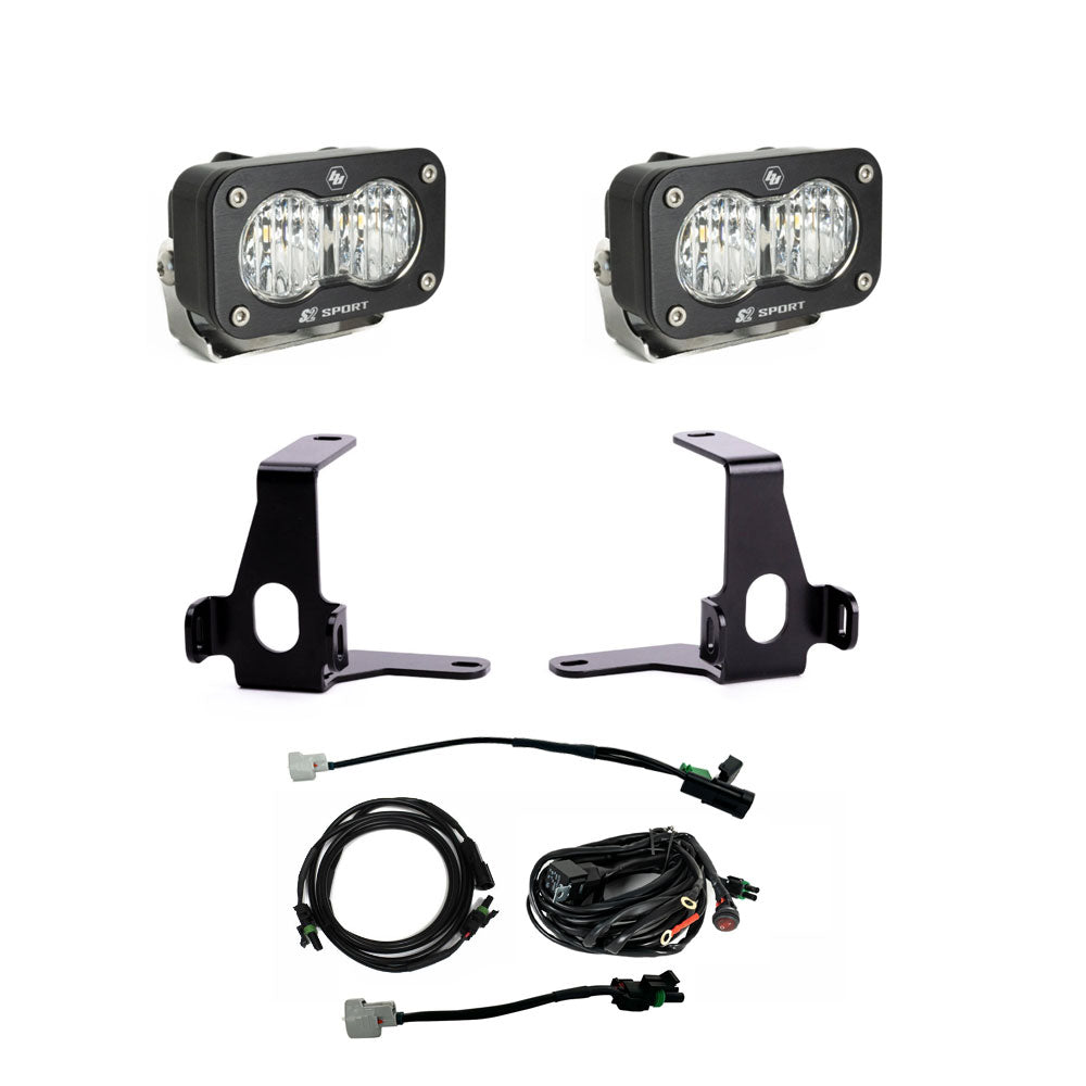 Toyota Tacoma S2 Sport Reverse Kit - Wide Cornering, Clear, Toggle