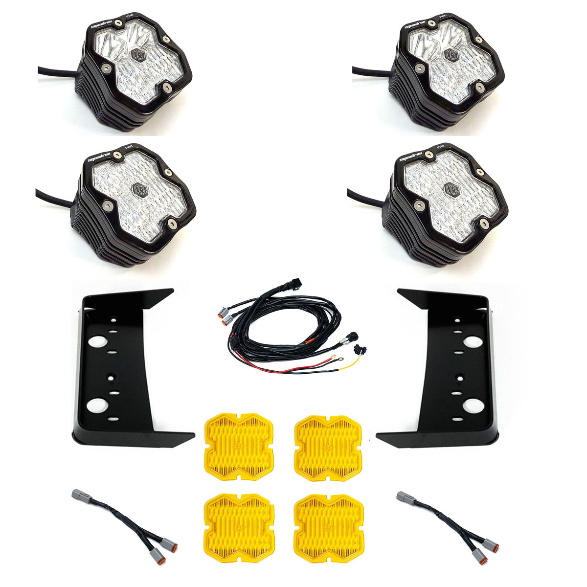Squadron 2.0 Pro Vent Kit - Toyota 2022-26 Tundra - Multi Pattern, Clear