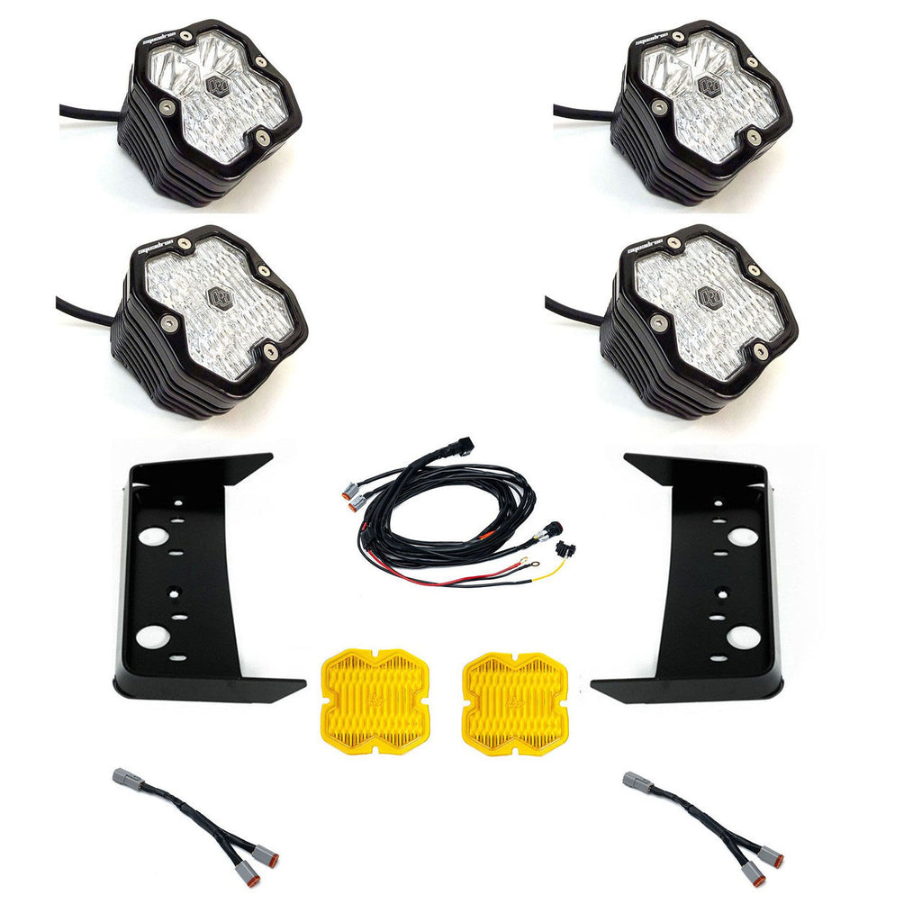 Squadron 2.0 Sport Vent Kit - Toyota 2022-26 Tundra - Multi Pattern, Clear
