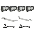 Toyota S2 Sport Dual Fog Pocket Light Kit - Toyota 2022-2026 Tundra - Wide Cornering, Clear