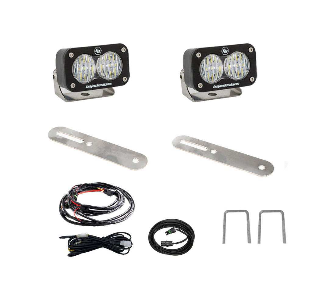 Toyota S2 Sport Dual Reverse Light Kit - Toyota 2022-2026 Tundra - Wide Cornering, Clear