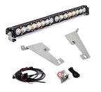 Toyota S8 20 Inch Behind Bumper Light Bar Kit - Toyota 2022-2026 Tundra - Driving/Combo, Clear