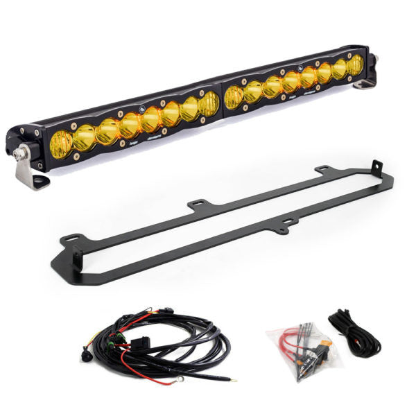 S8 20-inch Grille Light Kit Baja Amber - 2022-on Toyota Tundra TRD Pro