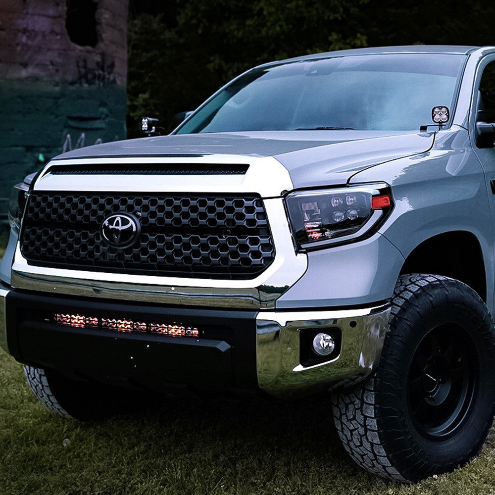 Vehicle photo of S8 30-inch lower grille light bar kit for the Toyota Tundra 2014-2021