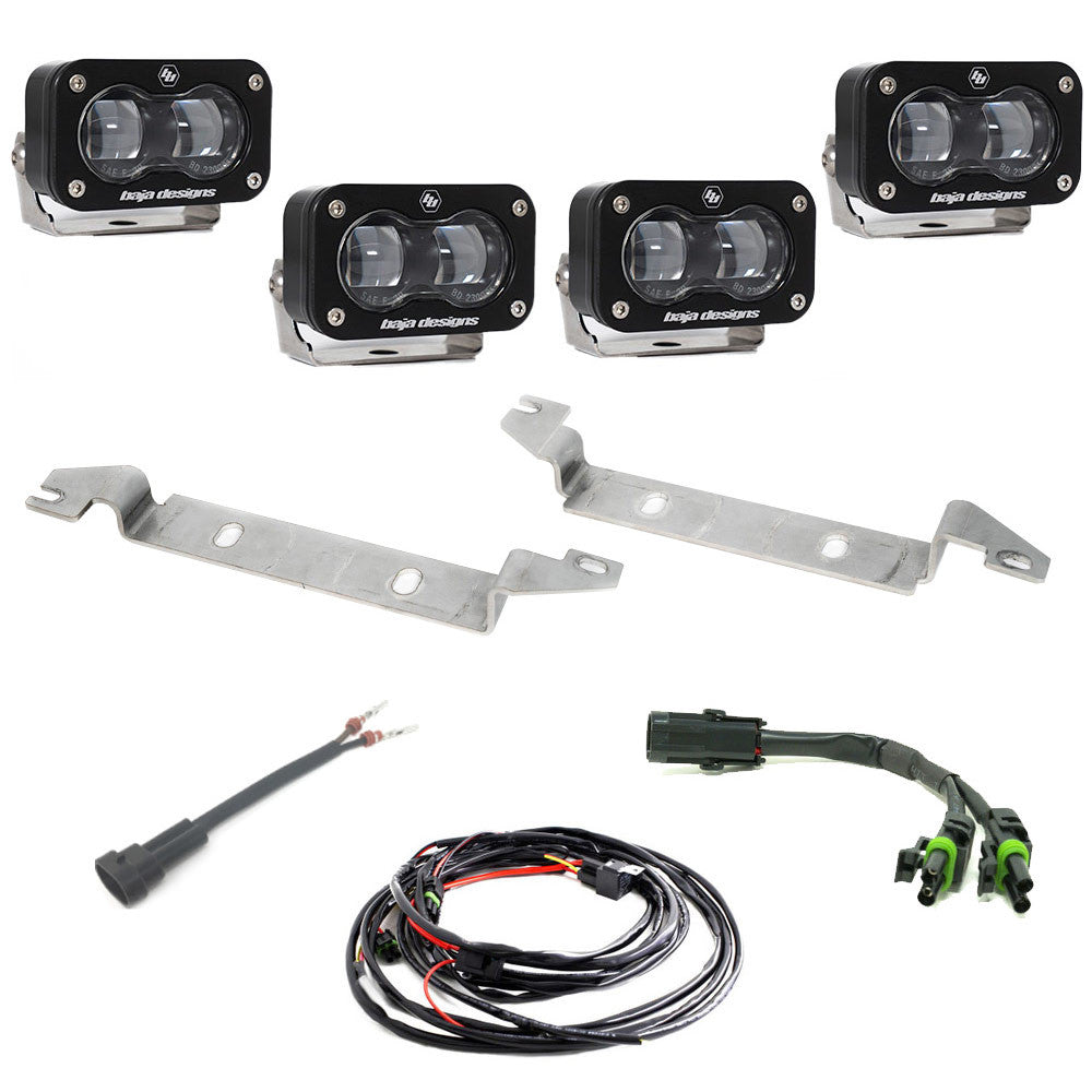 Toyota Sequoia S2 SAE Fog Light Replacement Kit Clear | Baja Designs