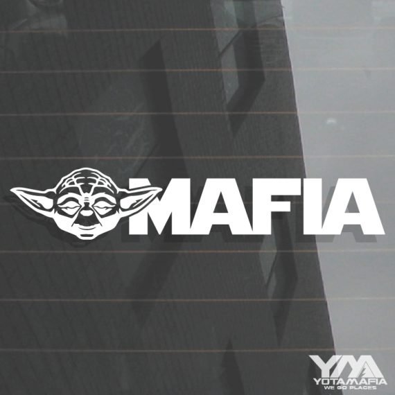 YODA MAFIA DECAL